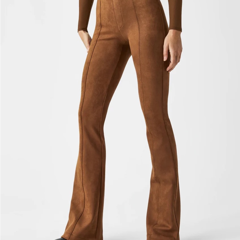 Spanx Suede Flare Pants